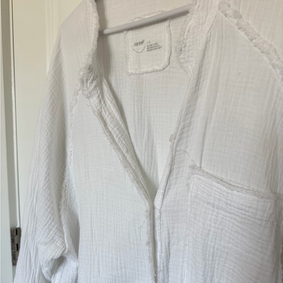 Aerie Pool to Party Button Down Shirt - Picture 2 of 3